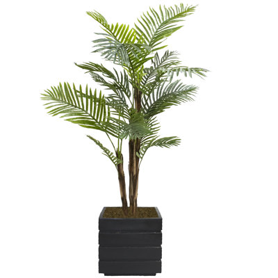Panama 77'' Faux Dracaena Tree in Fiberstone Planter