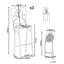 Trieste Iron Outdoor 74cm Bar Stool