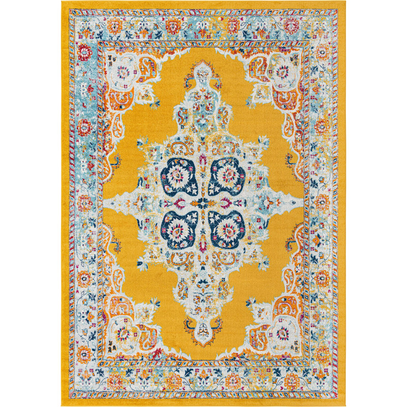 Mirveta Oriental Indoor Rug, Rectangle 10' x 14'