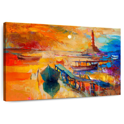 Lighthouse sunset Aletra