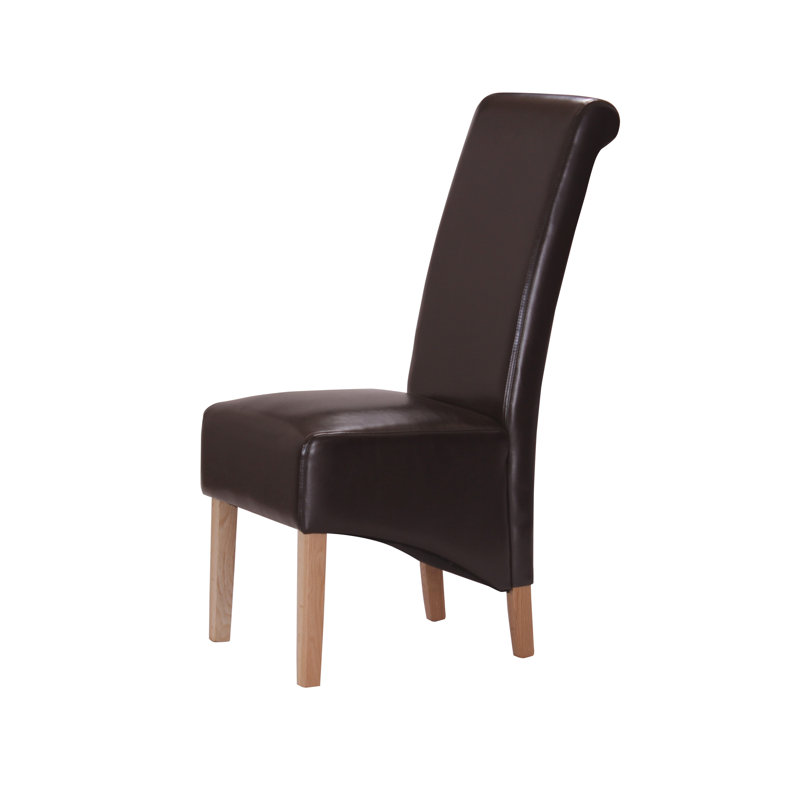 Upholstered Dining Chair, Brown