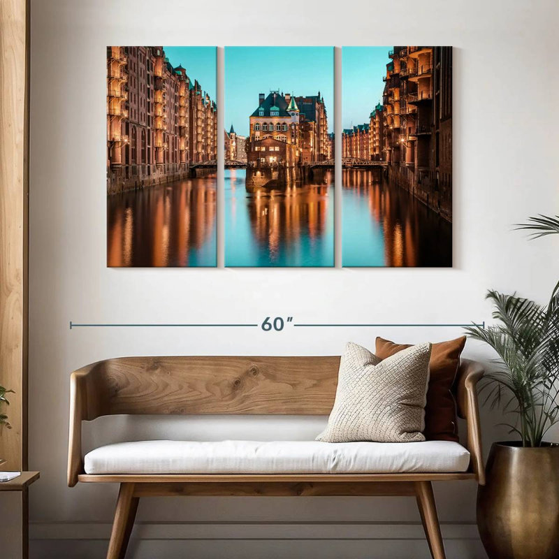 Sebbie Hamburg Speicherstadt, H 32 po x l 50 po