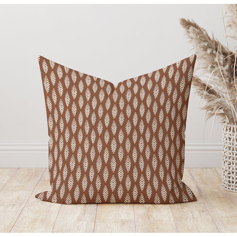 Housse de coussin d'extérieur Cinamon, Rectangulaire H 12 po x l 19 po