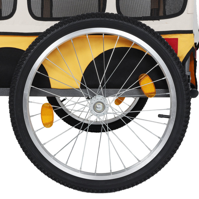 Large Folding Bike Trailer For Dogs