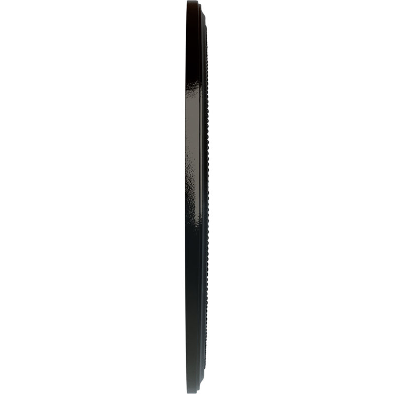 Diamètre de 24 po x P 3 5/8 po x P 1 3/4 po médaillon de plafond Theia (convient aux auvents jusqu'à 6 3/4 po), Perle noire