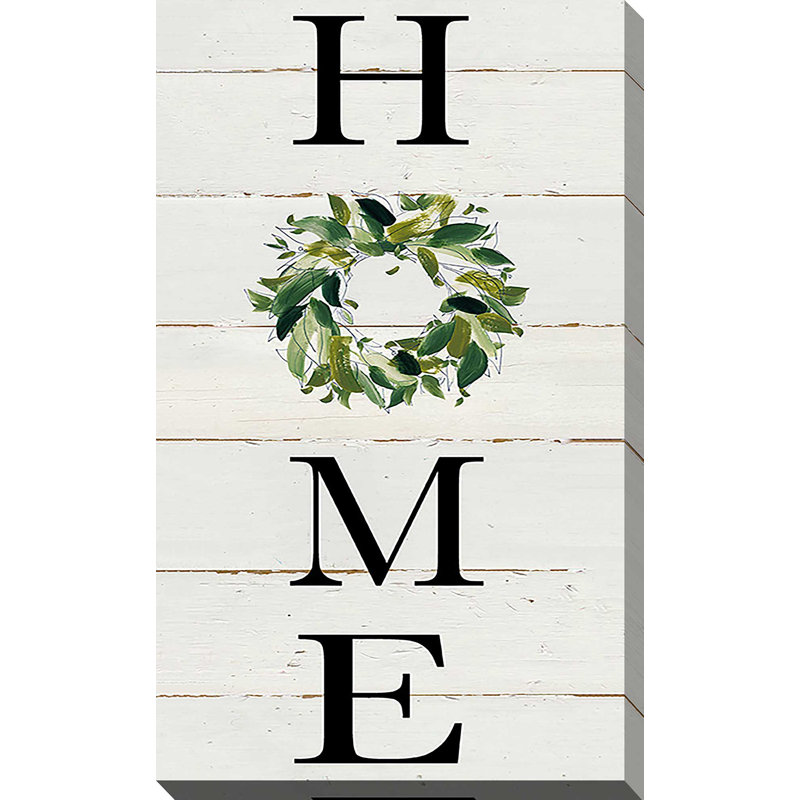 Home par Carol Robinson - impression, Toile tendue, H 40 po x l 24 po x P 1,5 po