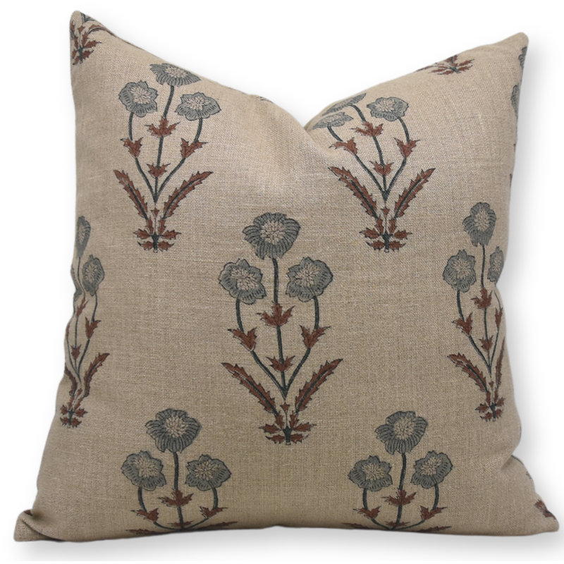 Linen Indoor/Outdoor Pillow Cover, 20"H x 20"W