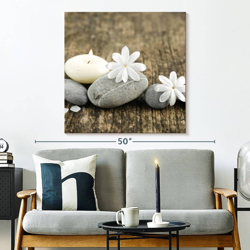 Kerrick Zen Pebbles III, 33" H x 33" W