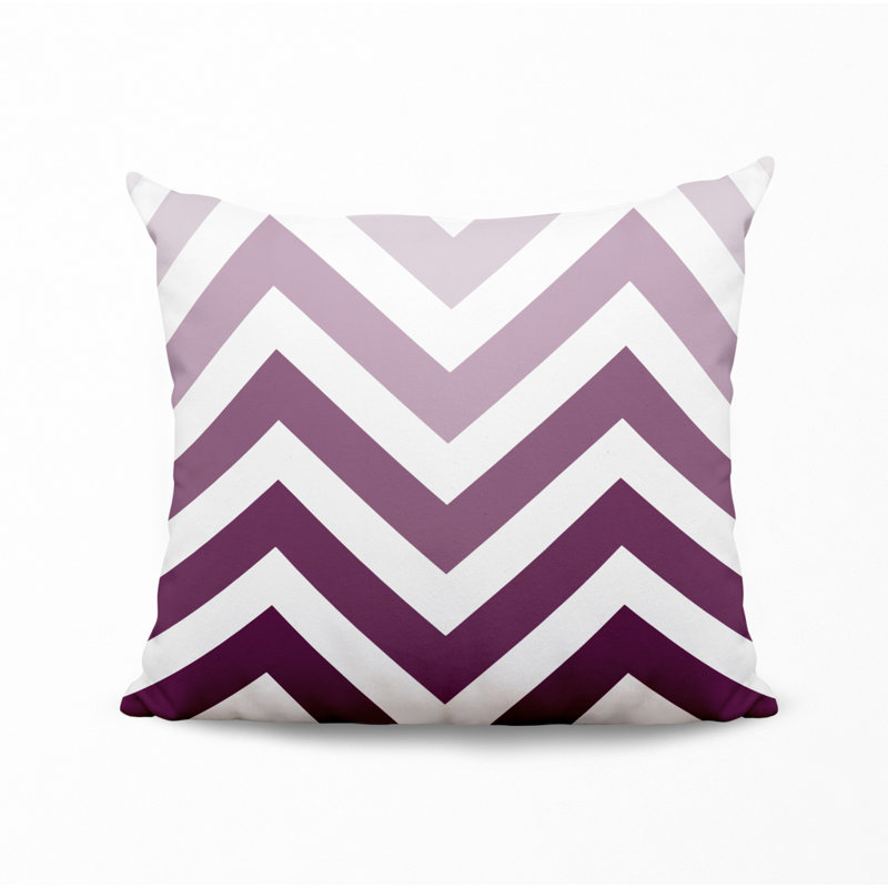 Housse et insert de coussin décoratif en polyester, L 17 po x H 17 po, Mauve