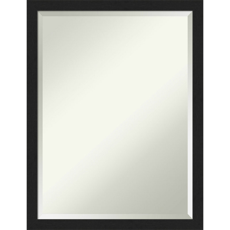 Miroir mural Anastase, Noir, 26 po x 20 po