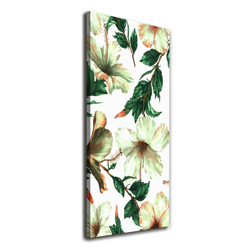 Hibiscus - Wrapped Canvas Print