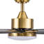 Ventilateur de plafond à 72 pales de 72 po en aluminium DEL avec lumière à intensité variable et télécommande-107162107-107162104