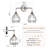 Dimmable Elegant Vanity Light Mirror Headlights, Metal Frame-1254287686-1250974018
