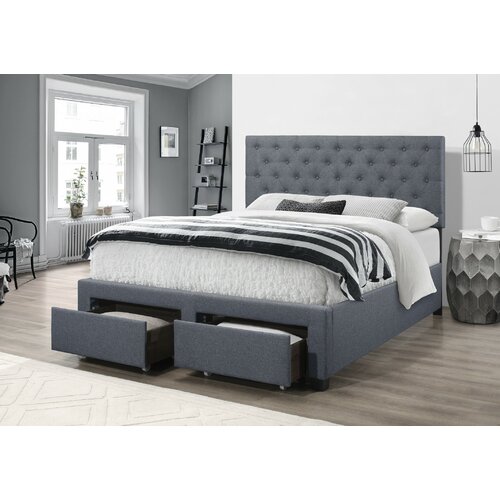 Lark Manor Anekey Upholstered Standard Storage Bed & Reviews | Wayfair