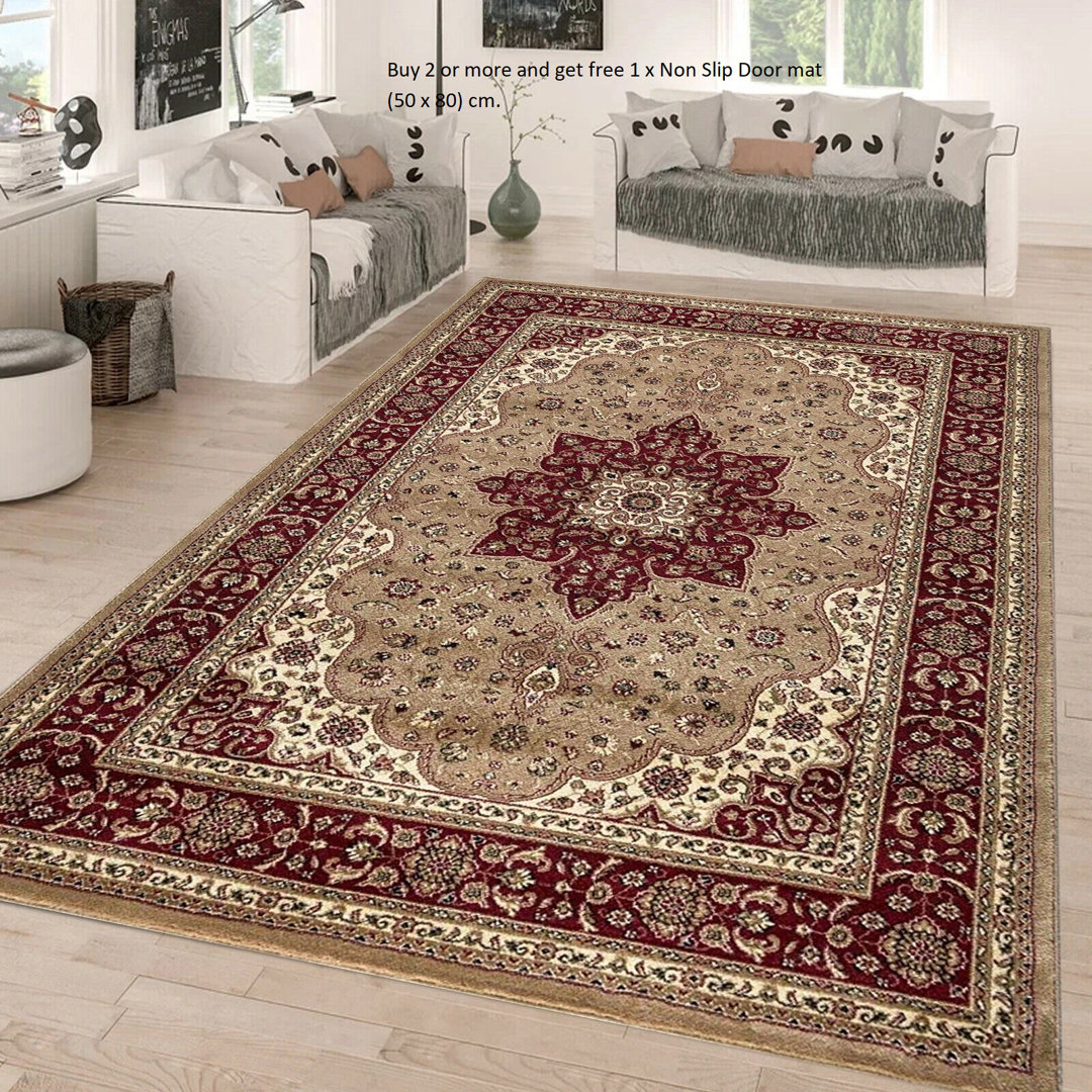 Modern Traditional Stylish Floral  Rugs Large Area Rug for Living Room Bedroom Carpet