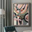 Pastel Tangle I - reproduction d'art sur toile-235621897