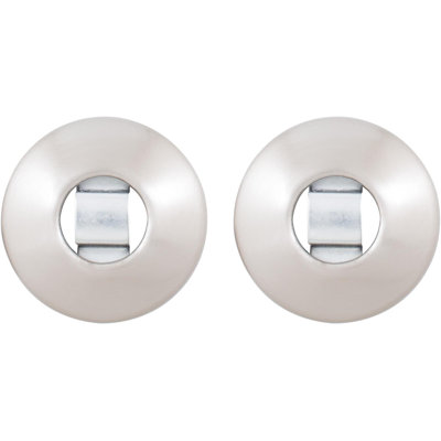 TAYMOR 1E5E839AE8864B8687086CEF95CA7A0A 1E5E839AE8864B8687086CEF95CA7A0A Round Concealed Mount Shower Rod Flange Set - Satin Nickel