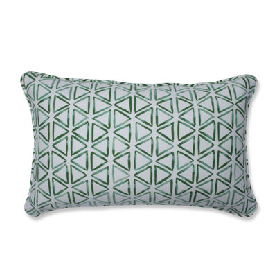 Coussin en coton Painted Triangles