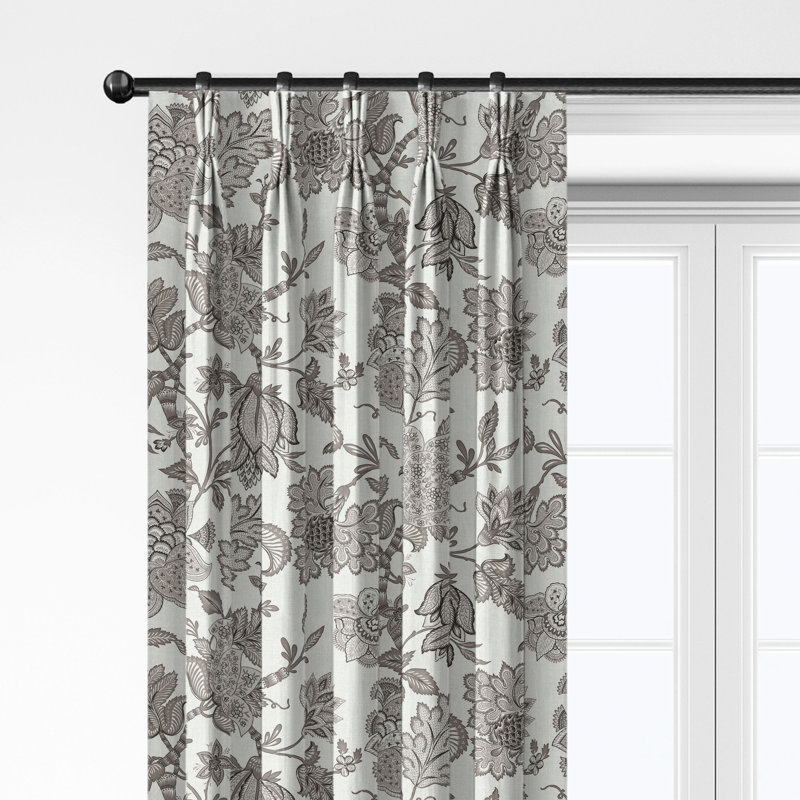 Ensemble de 2 rideaux en coton Bronte, L 20 po x L 48 po