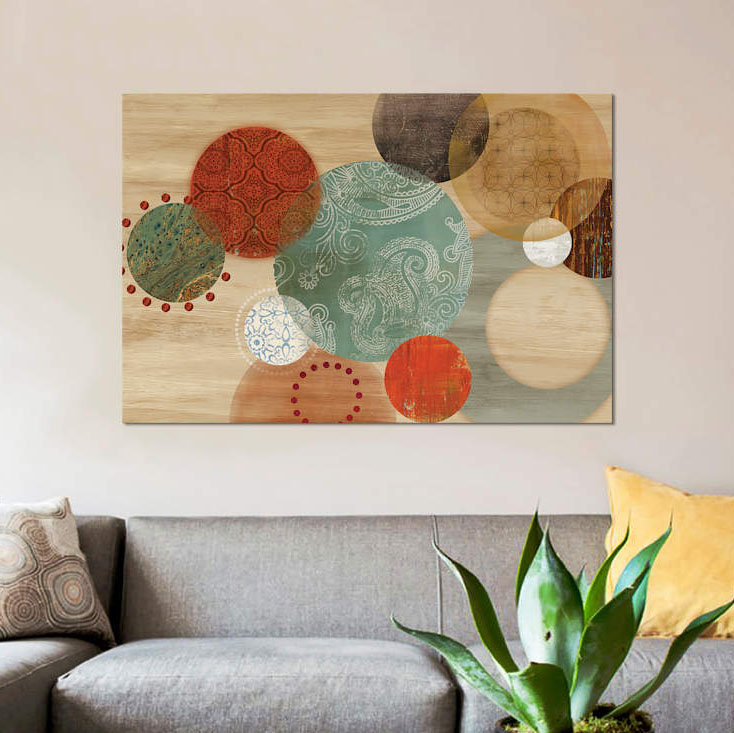 Assentiment - impression sur toile tendue, H 40 po x l 60 po x P 1,5 po, Toile tendue, Pas de tapis