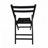Furniture Slatted Wood Folding Special Event Chair-892461059