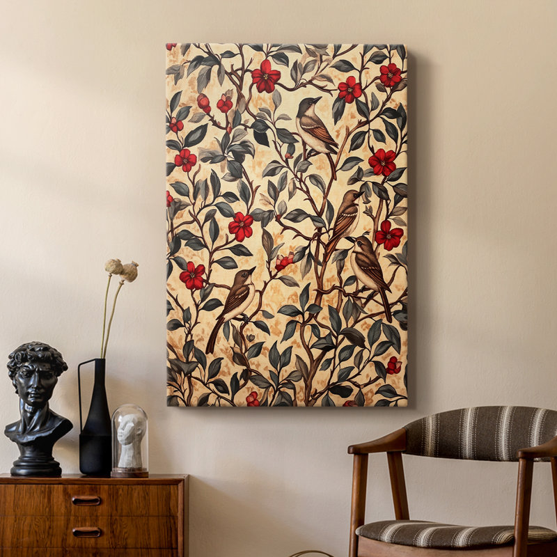 WM MORRIS Series LXXXI  -Premium Gallery Wrapped Canvas -Ready to Hang