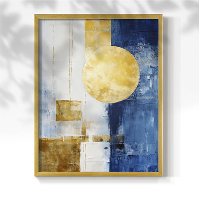 ABSTRACT Series DXVII  -Premium Framed Print -Ready to Hang - No Nails Required