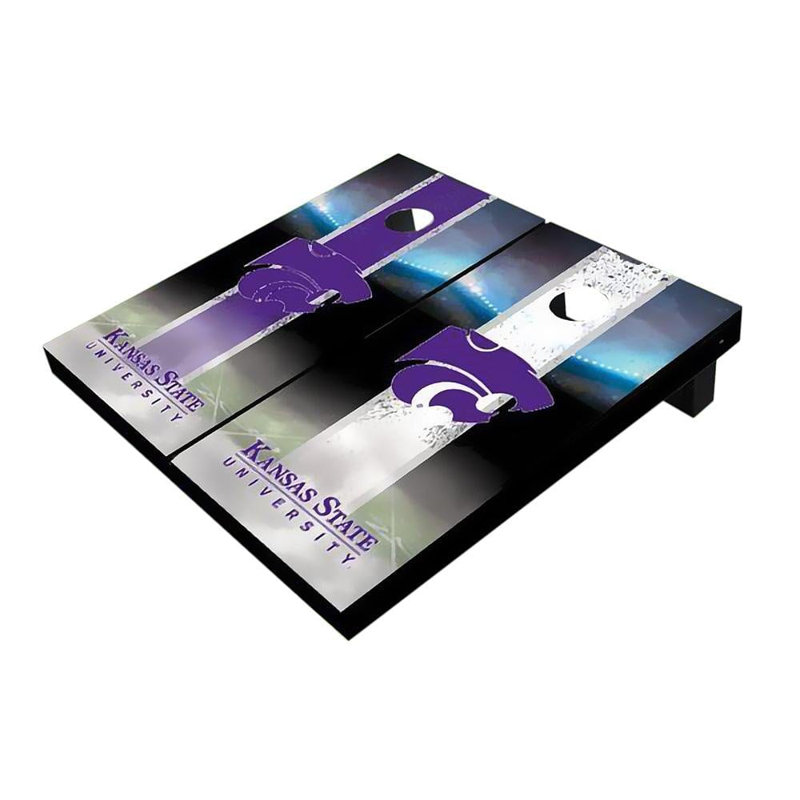 Planches cornhole 2 'x 3' Kansas State Wildcats Field, Alternance