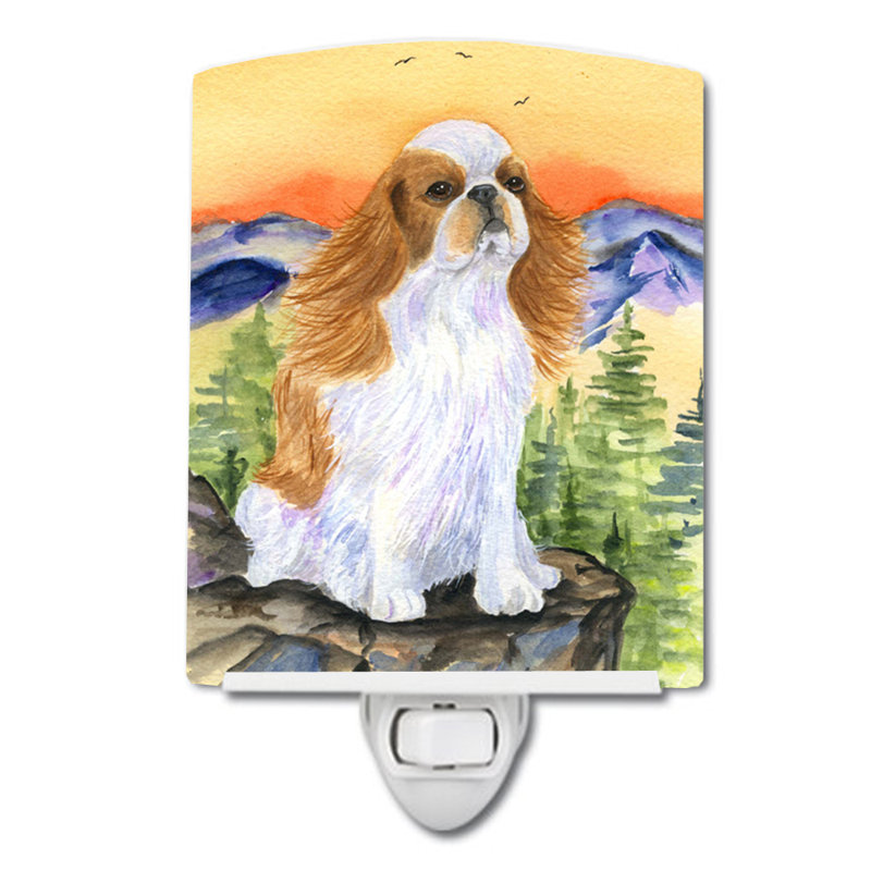 English Toy Spaniel Ceramic Night Light