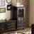 Black-brown Solid Wood Display Cases-120734870