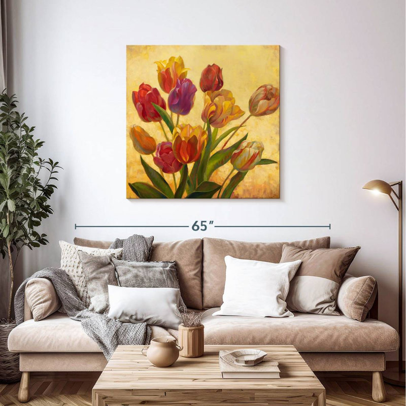 Bouquet de tulipes romantiques Harnek, H 39 po x l 39 po