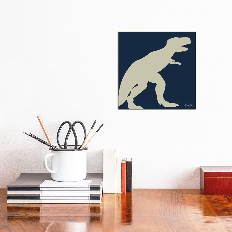 Dino I by Lauren Rader - Wrapped Canvas Print, 30.48 cm H x 30.48 cm W