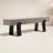 Kareen 62" Concrete Outdoor Bench