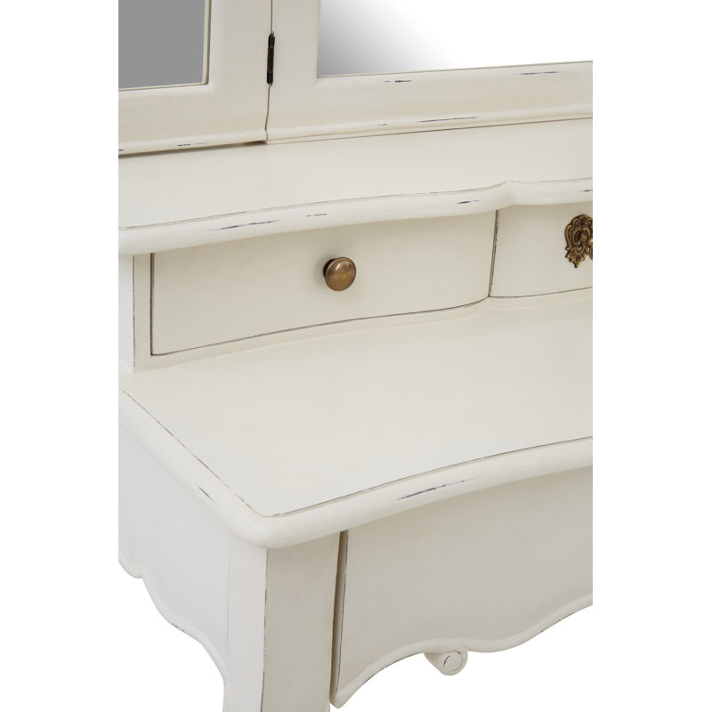 Aimee Dressing Table with Mirror
