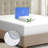100% Viscose from Bamboo Fitted Sheet Only, 300 Thread Count, Extra Deep Pocket, Elastic with 4 Corner Straps, Cooling & Breathable, Bedding Sheets for Hot Sleepers - Gift-Ready Packaging (White)-111683281-111683275