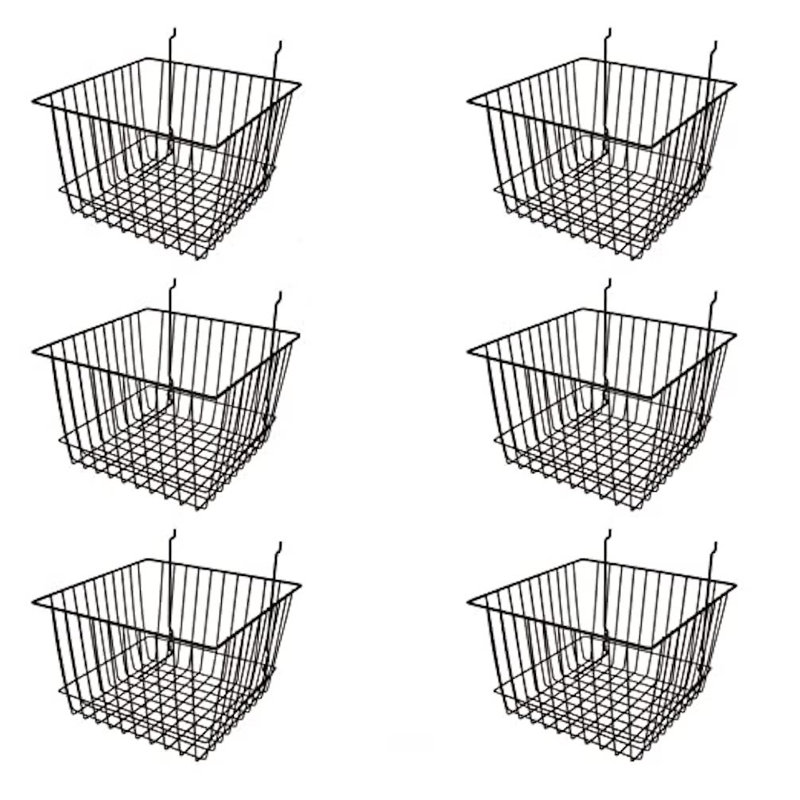 Metal Slatwall Bin