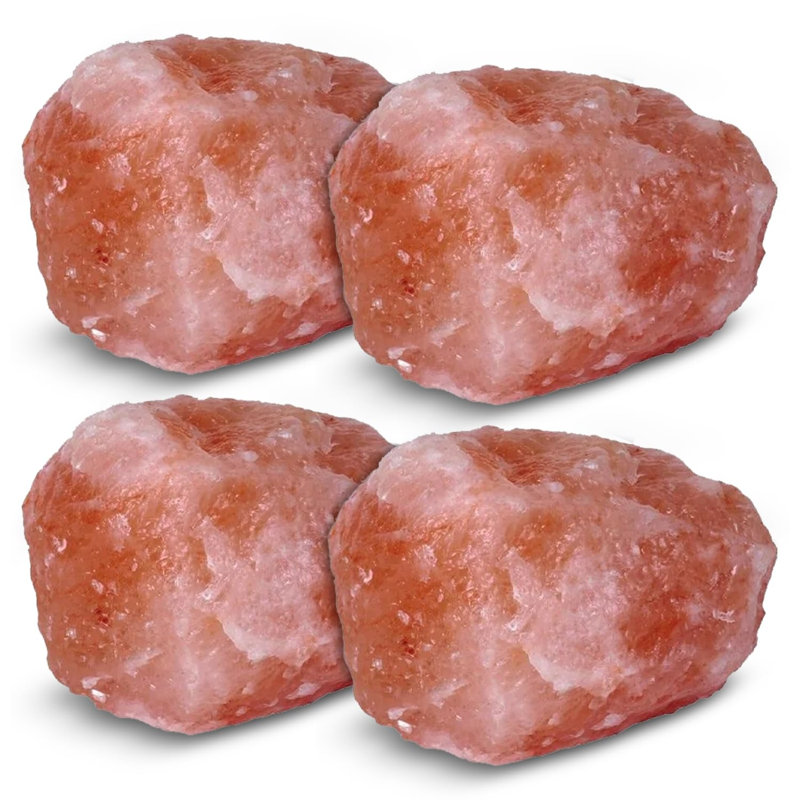 Bloc de sel Himalayan Nature Poppas Rock, paquet de 4, 4