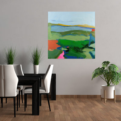 Living In The Sky Contemporary Abstract Landscape Nature Art