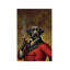 The Red Beret (Dog) by Dan Craig - Wrapped Canvas Print-34180503-56676655