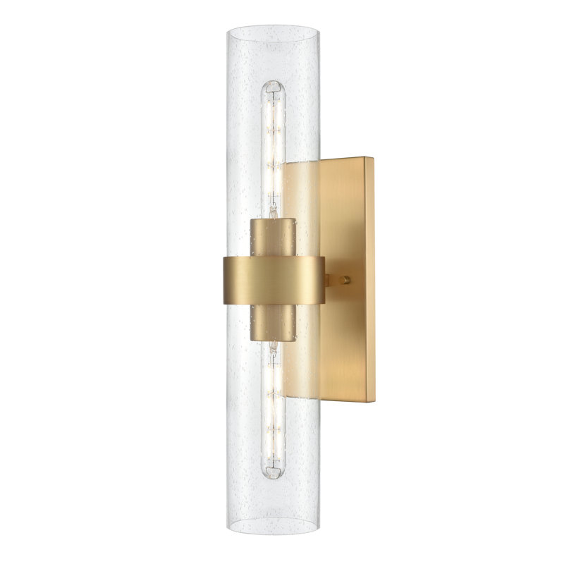 Applique murale 2 lumières 22,75 po Jamison , Laiton rétro