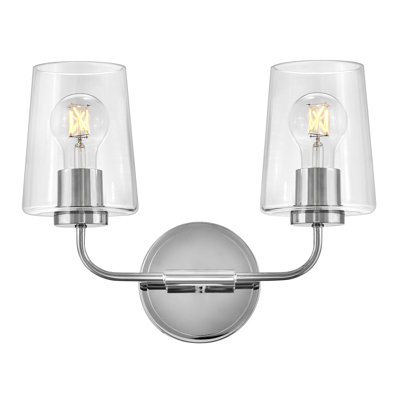 Viva 2 Light Transparent Dimmable Vanity Light