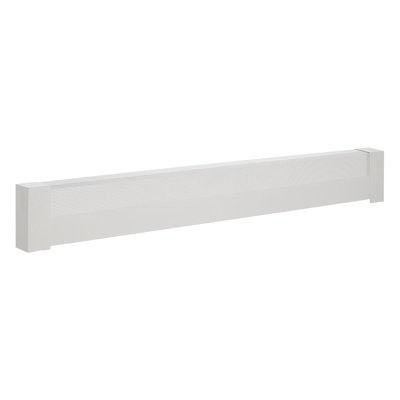 5 ft Baseboard Heater Covers Basic Series Standard for Bedroom White