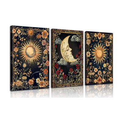 3 Piece Wrapped Canvas Print