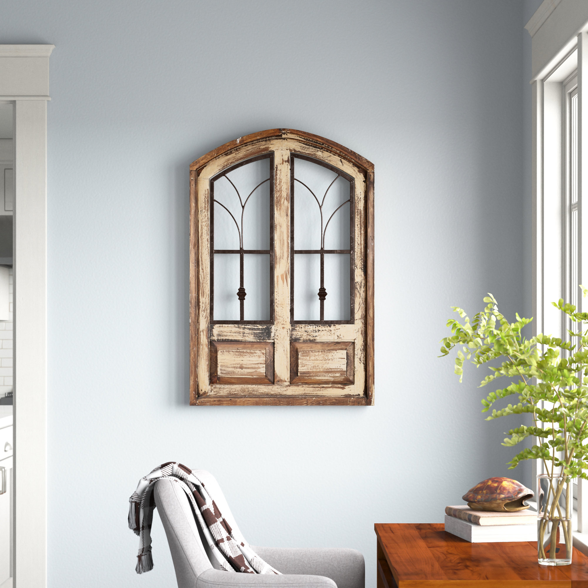 Andover Mills™ Handmade Solid Wood Architecture Wall Decor & Reviews
