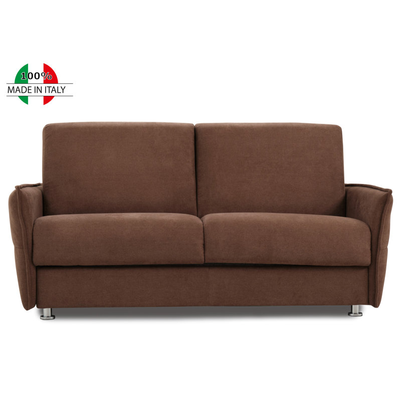 Eldana 2 Seater Sofa Bed, Brown