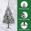  Artificial Christmas Tree with 300 LEDs with Stand Green-2074340198-2074340196