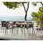 Core Rectangular Outdoor Dining Table , in. W in. D-55818016-71205270-71205272