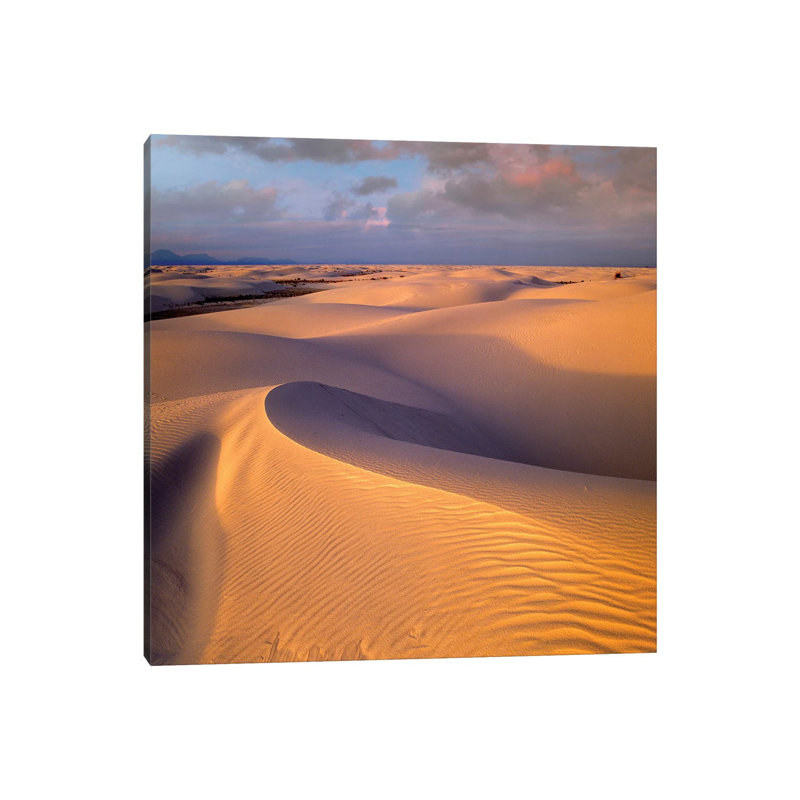 Sand Dunes, White Sands National Monument, New Mexico 1 Piece Wrapped Canvas Wall Art, 66.04 cm H x 66.04 cm W x 1.91 cm D