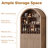 75" H Arched Kitchen Pantry Cabinet-130669236