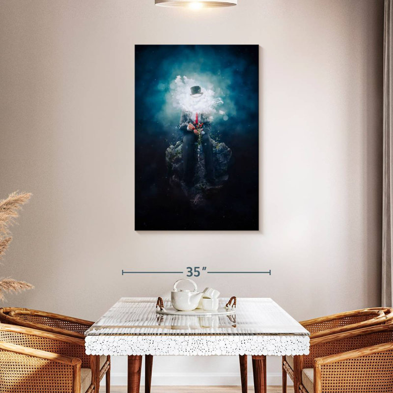 Kelan Man's Patience, 36" H x 24" W